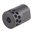 BROWNELLS SHORT MUZZLE BRAKE 22 CALIBER 1/2-28 STEEL BLACK