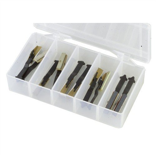 Professionella honingstenar för att snabbt ge din hagelbössa en som ny yta. Fem kornstorlekar för effektiv polering av kromade och kolstål pipor.