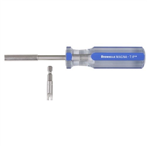 RUGER® Double Action skruvmejselset med värmebehandlad ejector bit och Magna-Tip handtag gör det enkelt att ta bort ejector retainer skruven för komplett demontering.