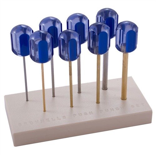 Brownells Alignment & Push Punches erbjuder precisionsjustering, ergonomiskt handtag och mångsidighet för enkel montering och demontering av vapen.