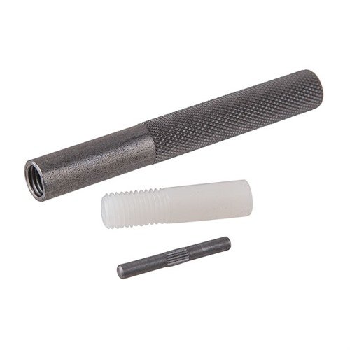 Mångsidig punch med högimpaktstålhantag och utbytbara tips i Nylon och Brass, perfekt för vapensmeder och verktygstillverkare utan marring.