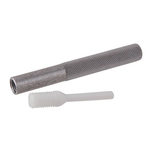Denna NYLON/BRASS DRIFT PUNCH erbjuder en slitstark handtag och utbytbara spetsar för marfria slag, perfekt för vapensmeder och tekniker.