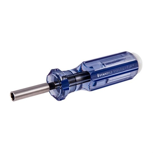 Brownells Pistol Screwdriver Set för Ruger® Mark IV erbjuder precisionsanpassade MAGNA-TIP® bits, hållbar konstruktion och kompakt design för effektivt underhåll.