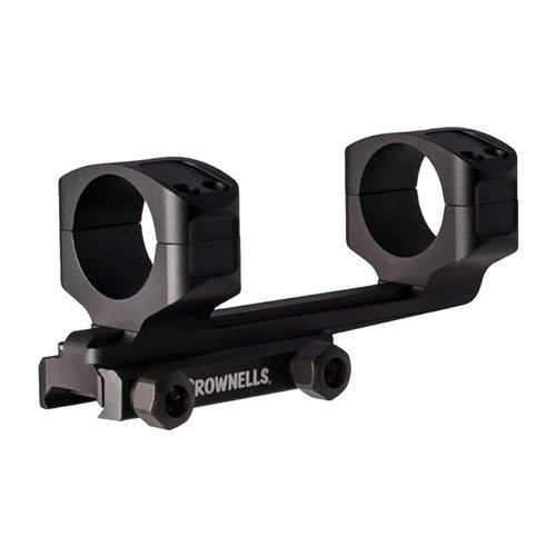 Brownells AR-15 Cantilever Scope Mount erbjuder en stabil plattform för 30mm kikarsikten, med hög komfort och perfekt ögonavstånd för ditt AR-vapen.