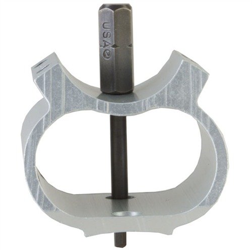 BROWNELLS MAGNA-TIP® See-Thru Ring Bits gör installation av kikarsiktramar enklare med extra långa bits som når genom ringarna, utan att ta bort siktet.