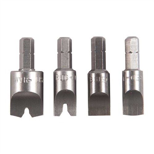 BROWNELLS MAGNA-TIP® Windage/Clamp Screw Bits erbjuder exakt passform, hållbar konstruktion och kompatibilitet med olika skruvar för säker installation.