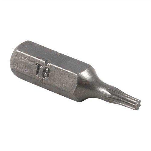 TORX® BITS från BROWNELLS är perfekta för skruvar på allt från kikarsikte till fordon. Setet innehåller tio bits, 2,5 cm långa med 6,3 mm skaft.