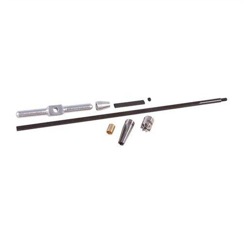 11° .38-.45 INTERMEDIATE CHAMFERING KIT ger en perfekt chatterfri chamfer som eliminerar bullet splatter, med en Facing Cutter och en Pilot av ditt val.