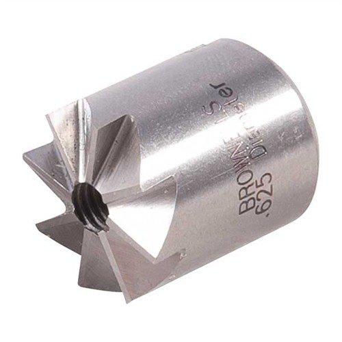 90° CHAMFER CUTTER gör det enkelt att justera barrel/cylinder-gap, kvadrera bakre barrel-ytan och ta bort högpunkter utan att behöva ta bort pipan.