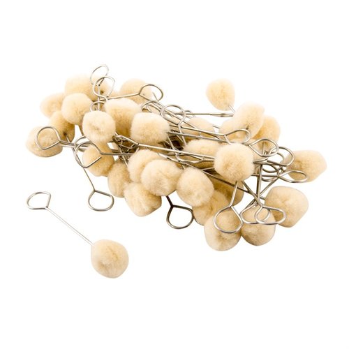 SHOP SWABS med trådhantag ger styrka och är perfekta för att applicera cold blues och andra verkstadsapplikationer. 40-pack för många användningsområden.