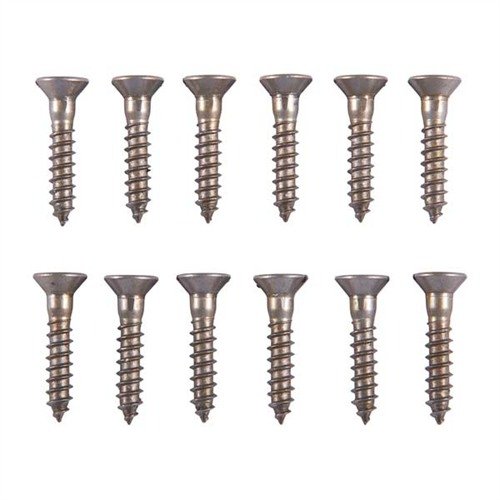 Oavsett om du behöver bruna eller blåa skruvar är vårt kit med unplated steel flat head wood screws perfekt, utan beläggning att slipa bort.