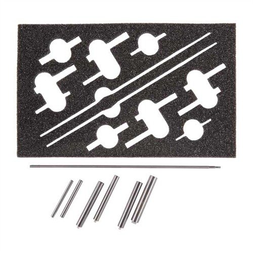 Revolver Range Rods säkerställer perfekt justering mellan pipan och cylindern, vilket gör dem idealiska för professionella inspektioner och noggrannhetsjobb.