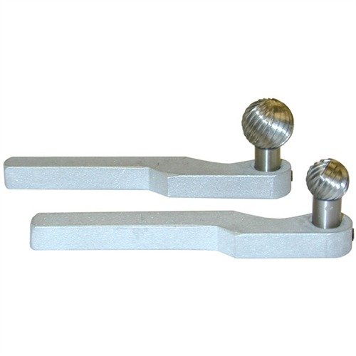 Revolver Deburring Tool tar bort grader och förbättrar noggrannheten utan att demontera vapnet, perfekt för .17 till .45 revolvrar.