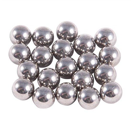 Det här kit innehåller 20 detent balls av 3/16" diameter i kromstål, perfekt för att ersätta förlorade eller slitna detent i vapensäkerhet, sikten och gasystem.