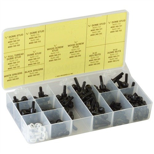 SLING SWIVEL STUD KIT från UNCLE MIKES ger dig alla nödvändiga swivel stud-delar i ett praktiskt kit, vilket sparar tid och pengar.