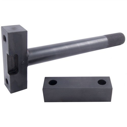 BLANK BLOCKS från BROWNELLS erbjuder en stålbas/handtag och en utbytbar blank huvud som gör att du kan skapa en nyckel för nästan alla vapen.