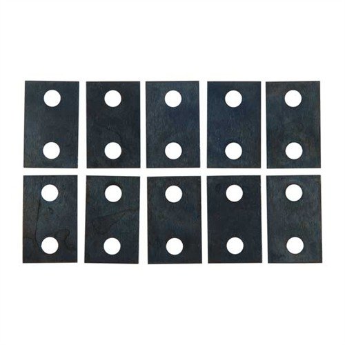 SCOPE SHIM KIT ger en komplett uppsättning av scope shims i olika tjocklekar och hålavstånd, perfekt för att justera siktesbas och ringar.