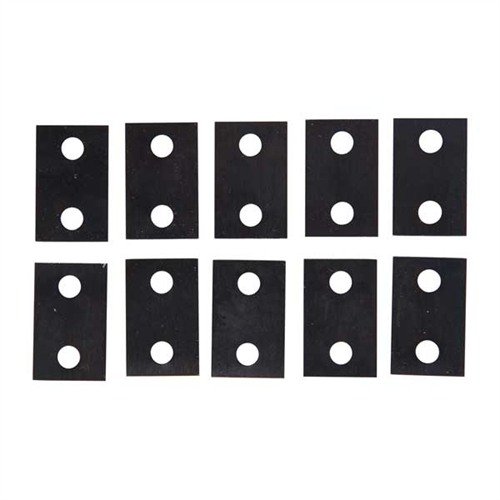 Ett ekonomiskt och praktiskt kit med 80 scope shims i olika tjocklekar och hålavstånd för perfekt justering av scope-baser och ringar.