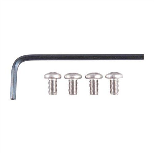 Avsluta repor och skador på skruvhuvuden med våra 1911 Allen Head Grip Screws; tillverkade av härdat stål med en säker Allen-huvuddesign för perfekt finish.