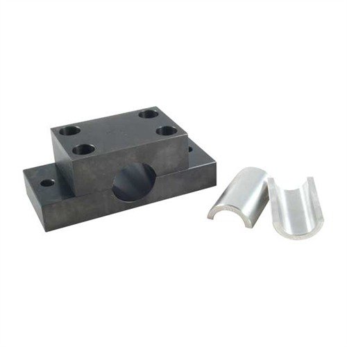 Brownells Barrel Vise erbjuder en professionell lösning för att säkert hålla och ta bort även de tightaste piporna med en robust design och olika bushings.