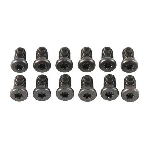 TORX Head Scope Ring & Base Screw Kit innehåller 240 skruvar av hög kvalitet, inklusive T-10 och T-15, för en säker och snygg montering av sikten.