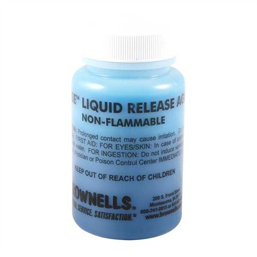 ACRAGLAS Release Agent och Non-Flammable Release Agent möjliggör säker och snabb applicering av Acraglas utan att fästa på den barreled action.