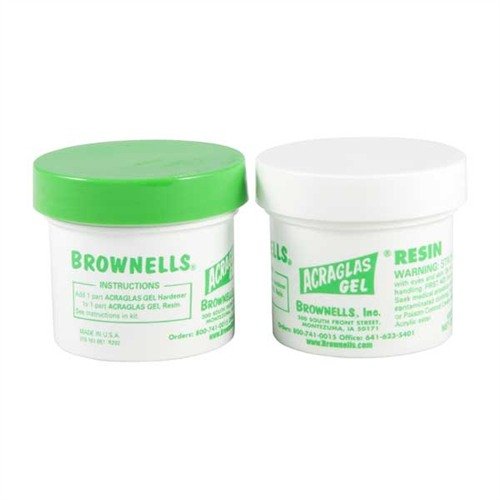 ACRAGLAS GEL® erbjuder överlägsen styrka, mindre krympning och längre pot life, perfekt för att skapa anpassade epoxylösningar för ditt vapen.