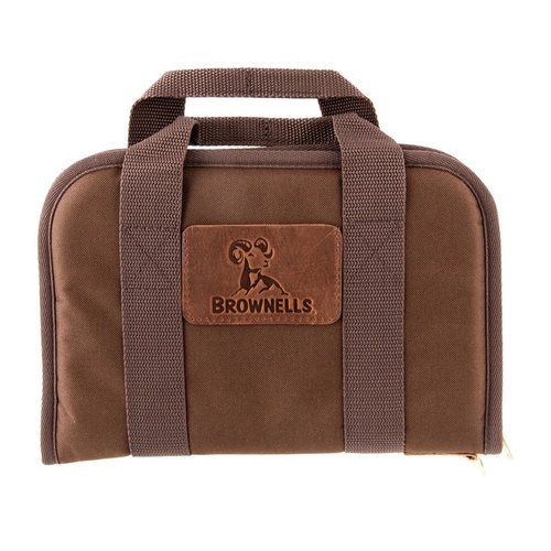 SIGNATURE SERIES PISTOL CASE erbjuder överlägsen skydd och bekvämlighet med en hållbar Cordura nylon utsida, stötabsorberande skum och praktiska fickor.