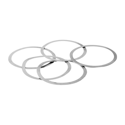 AR-15 barrel nut shim kit säkerställer perfekt justering av barrel nut/gas tube och top rail, med shims för anpassad tjocklek utan att påverka headspace.