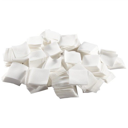 100% bomull twill-patchar med aggressiv skrubbkraft och minimal ludd, perfekt för att ta bort tung smuts och applicera kallblåser. Förpackning om 1000.