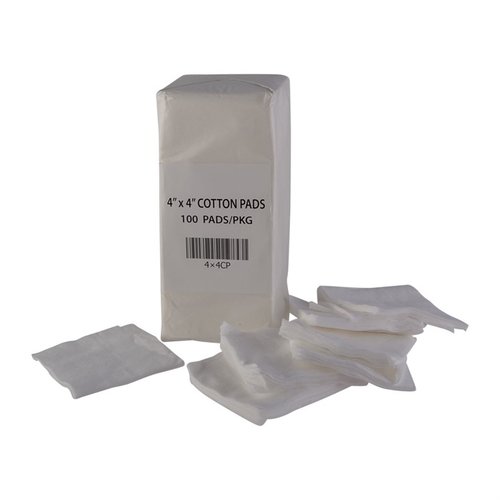 Dessa 100% icke-vävda bomullsrengöringspads är extremt absorberande, luddfria och skonsamma mot känsliga ytor, perfekta för alla typer av rengöring.