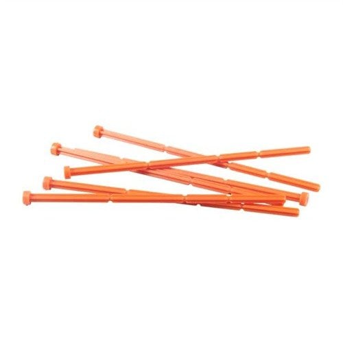 FITS-ALL Shotgun Magazine Plug är universell, lätt att justera, tillverkad av slitstark polypropylen och synlig i säkerhetsorange för enkel användning.