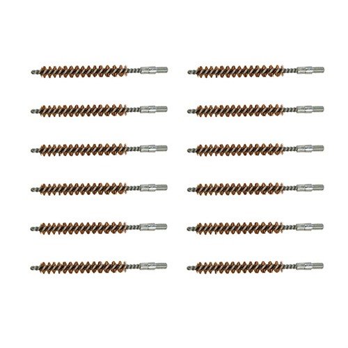 DOUBLE-TUFF™ Bore Brush har extra tjocka phosphor-bronsborst som effektivt avlägsnar tuff smuts och kolavlagringar utan att repa dina pipor.
