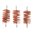 BROWNELLS DOUBLE-UP BRUSH, BRONZE, 37/40MM, 3 PACK