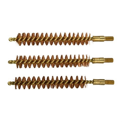 Vår SPECIAL LINE brass rifle bore brush erbjuder en skonsam rengöring utan repor, med hållbara phosphor bronze borst och en slitstark mässingsskaft.