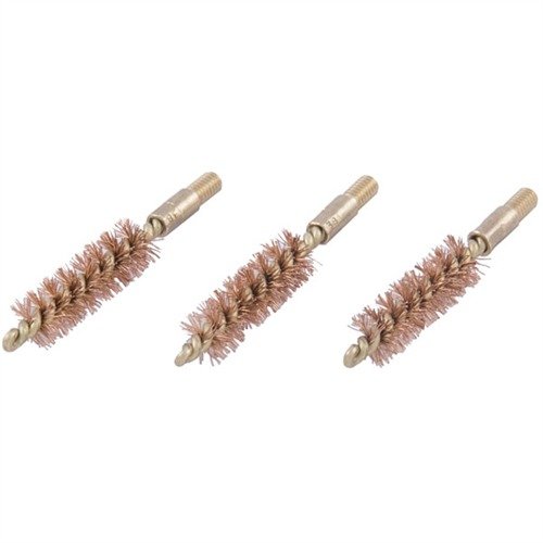 SPECIAL LINE DOUBLE-TUFF BORE BRUSH ger en kraftfull rengöring med extra tjocka phosphor bronze borst och en robust mässingsskank för att enkelt ta bort smuts och beläggningar.