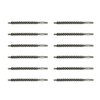 STANDARD LINE STAINLESS STEEL RIMFIRE RIFLE BORE BRUSHES ger effektiv rengöring av kraftigt smutsade eller rostiga pipor, packade i praktiska 12-pack för bättre värde.