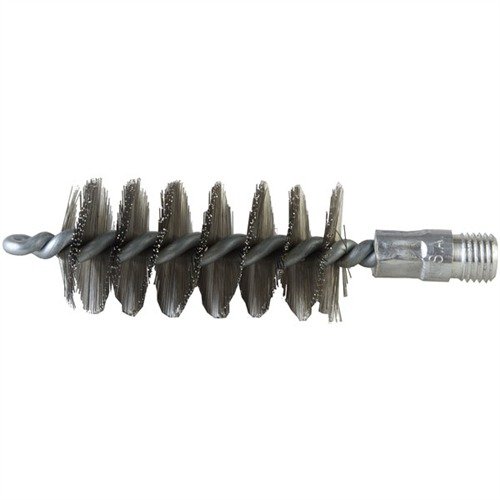 Högkvalitativa STANDARD LINE STAINLESS STEEL SHOTGUN BORE BRUSHES ger effektiv rengöring av kraftigt nedsmutsade och rostiga pipor, 3-pack för bekvämlighet.