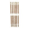 BROWNELLS SPECIAL LINE DEWEY BRUSH, BRONZE, 7MM RIFLE, 12 PACK