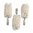 BROWNELLS COTTON BORE MOP 12 GAUGE 3 PACK