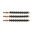 BROWNELLS HEAVY WEIGHT NYLON RIFLE BRUSH 243/25 CALIBER 3 PACK