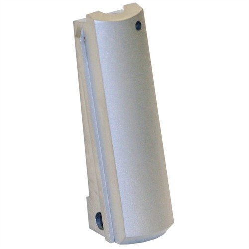 FLAT 1911 mainspring housing erbjuder en perfekt balans mellan stil och funktion, med alternativ för anpassning och olika greppmönster för alla skjutare.