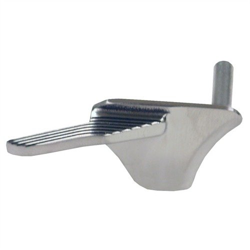 Extended Carry Thumb Safety för 1911 med tunnare tumplattor för snabbare och enklare säkerhetsavaktivering, perfekt för dold bärning och täckande hölster.