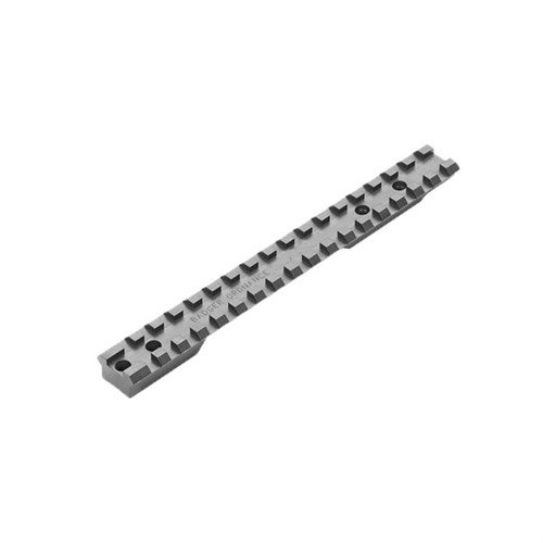 Badger Ordnance Remington Long Action Scope Rail erbjuder en robust stålbas med 20 MOA lutning, perfekt för långa skott och maximal kompatibilitet med Picatinny.