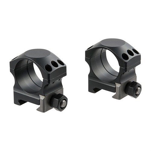 NIGHTFORCE ULTRALIGHT RINGS ger perfekt passform för 30mm kikarsikten, tillverkade av högkvalitativt 7075-T6 aluminium med titanboltar för optimal precision.