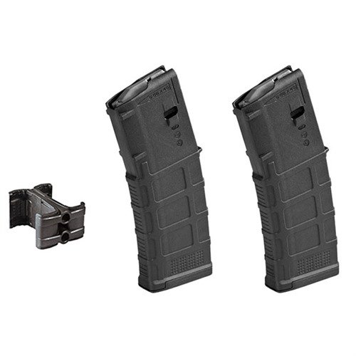 Magpul PMAG GEN M3 är extremt hållbara och pålitliga, med Mag Link som möjliggör snabba omladdningar och säker förvaring utan rattling.