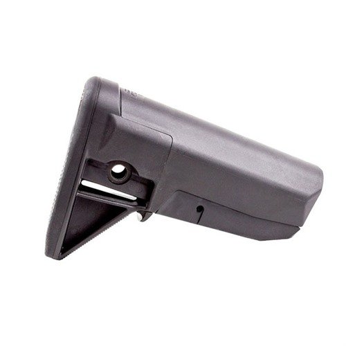 BCMGUNFIGHTER™ Stock är en lätt och hållbar polymerstock med ambidextrous QD swivel sockets, designad för att förhindra trassel och ge hög hållfasthet.