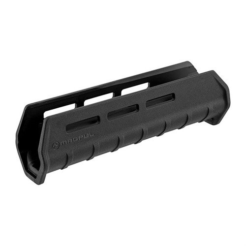 MOE M-LOK Forend för Mossberg 590/590A1 erbjuder förbättrad hantering, modularitet med M-LOK tillbehör och är lätt att installera med inkluderad nyckel.