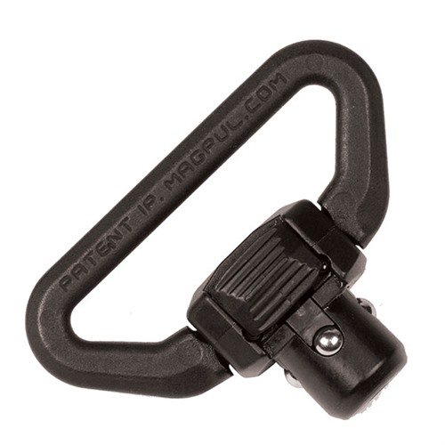Magpul QDM är en robust och korrosionsbeständig quick detach sling swivel med ett lågt profil, enkel hantering och 2-punktsfäste för extra säkerhet.