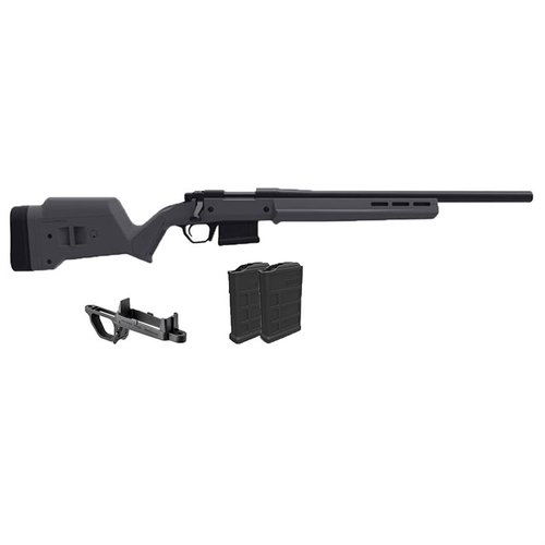 Uppgradera din Remington 700 med Magpul Hunter 700-stock, M-LOK-kompatibel, justerbar och inkluderar två 10-runders PMAG 7.62 AC magasin.